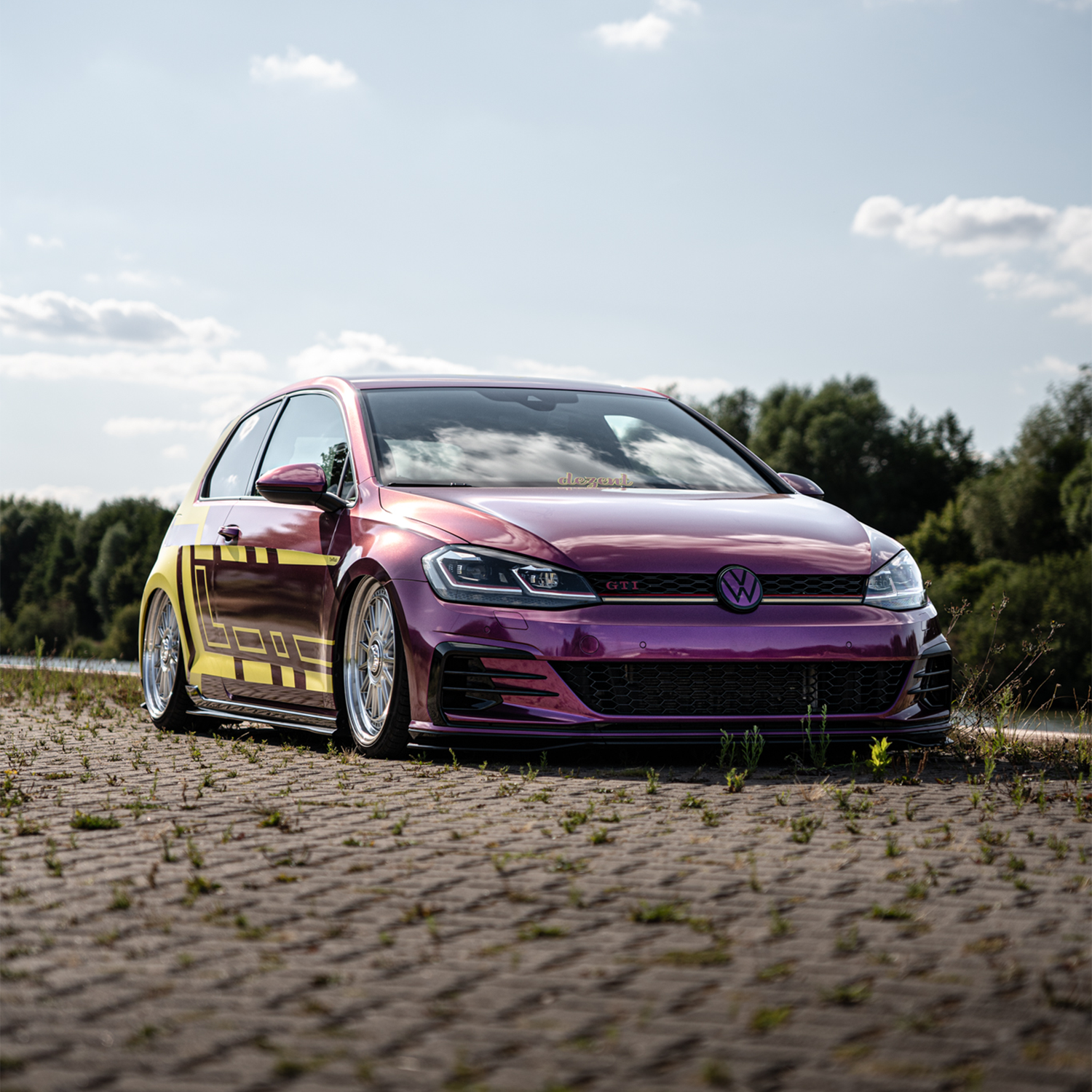 Joker Purple Golf MK7 GTI by @lucs_tcr