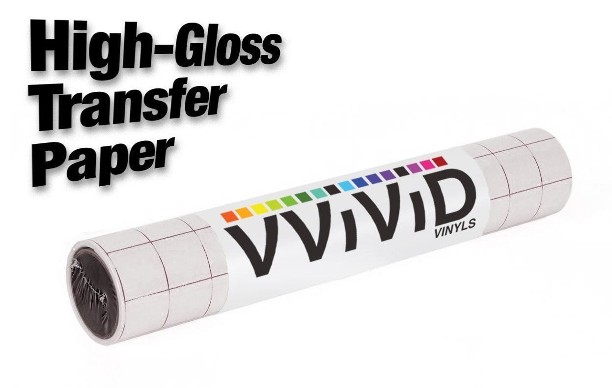 VViViD High-Tack Transparent Vinyl Transfer Paper