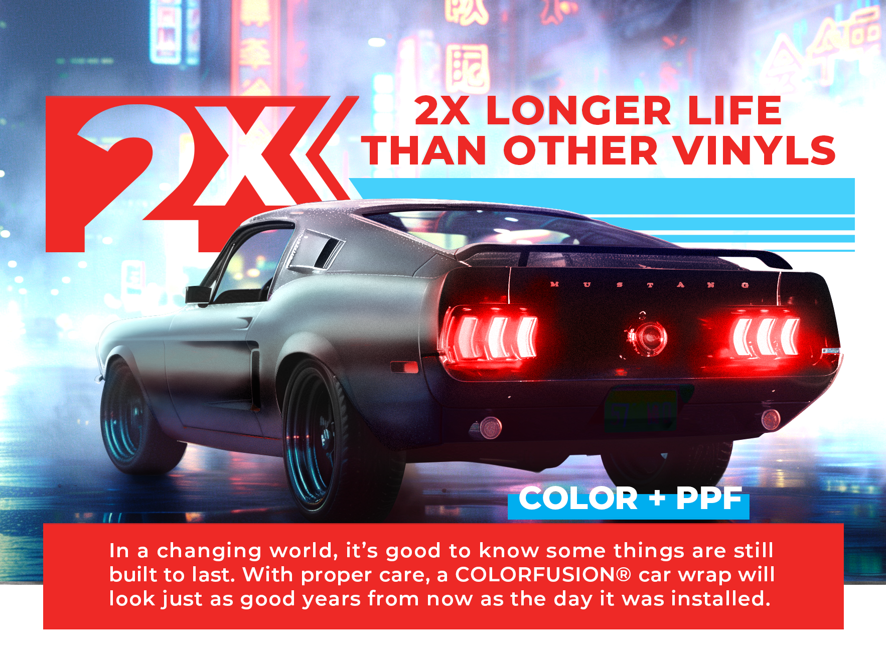 COLORFUSION® PPF - Stealth Metallic Gunmetal Grey