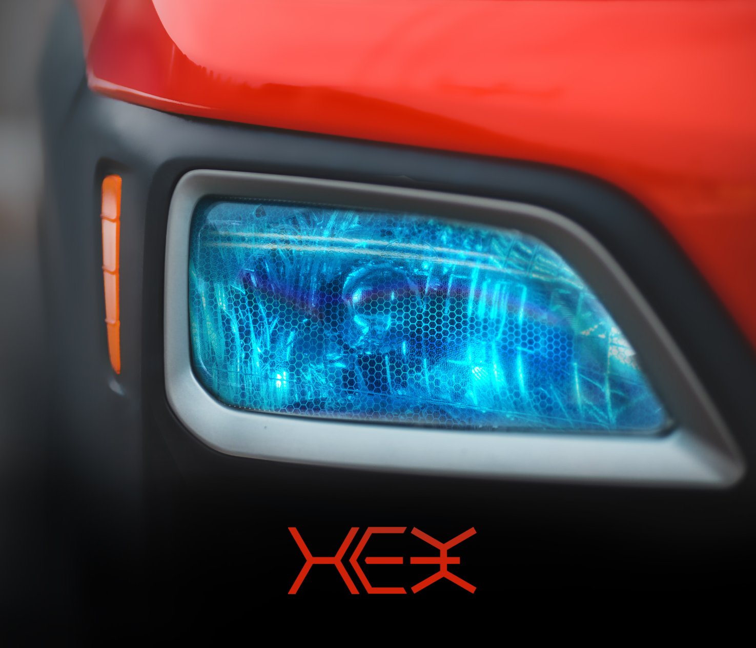 BIO HEX+ Micro Blue Air-tint® Headlight Tint