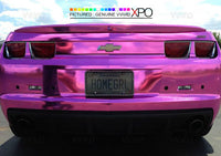 XPO SP Conform Chrome Pink Vinyl Wrap camaro rear | Vvivid Canada
