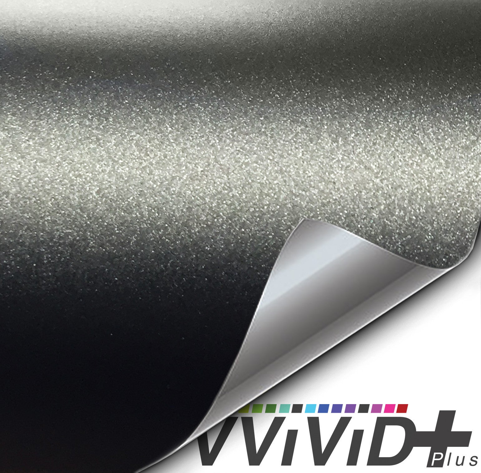 2017 VViViD+ Matte Metallic Black (Ghost) Vinyl Wrap | Vvivid Canada