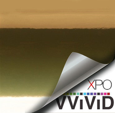 XPO SP Conform Chrome Gold Vinyl Wrap | Vvivid Canada