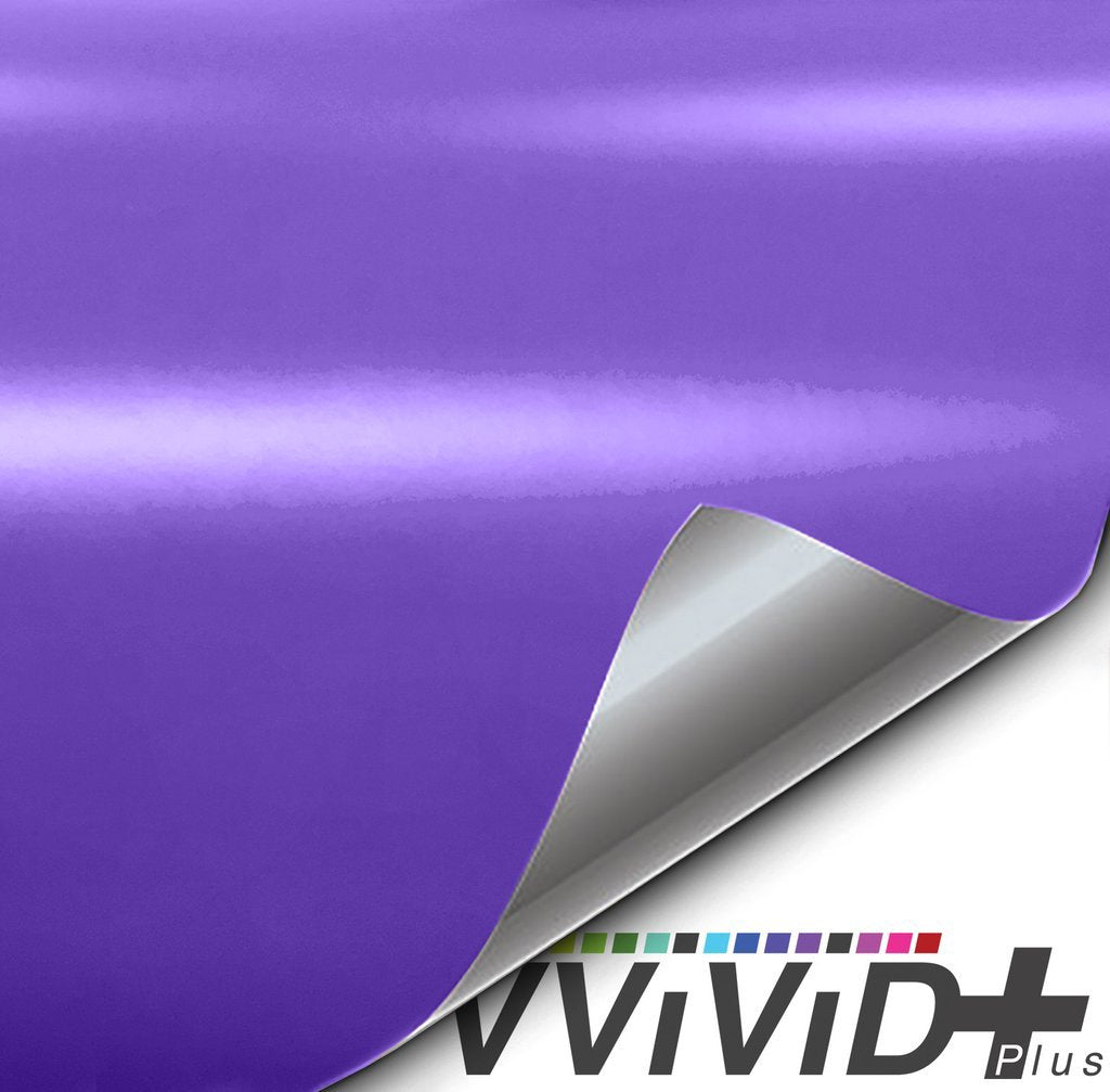 VViViD+ Matte GT3 Midnight Purple Vinyl Wrap AKA Ultraviolet