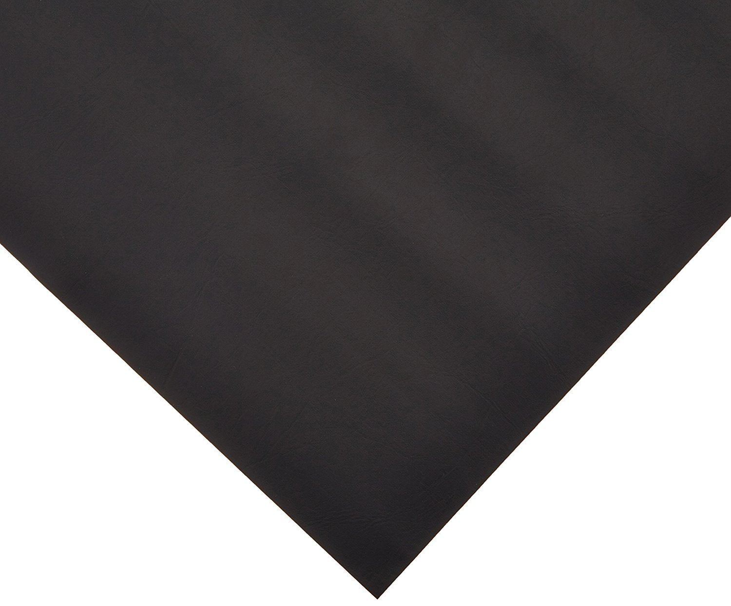 VViViD Black Weatherproof Faux Leather Finish Marine Vinyl Fabric - 1.5ft x 54 Inch