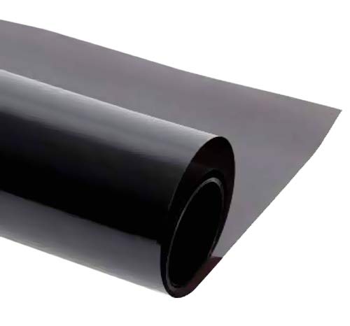 Heat Control 100% Anti UV Vinyl Wrap Dark Tint Roll for Home Residential Office Climate Control - 17"x 60 Inch