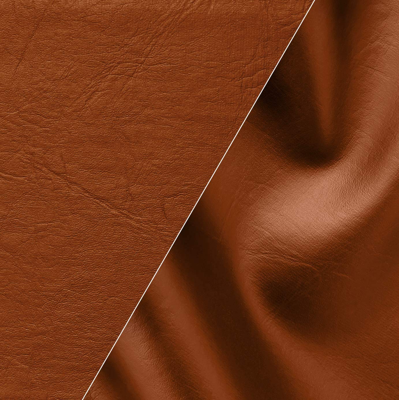 VViViD Light Brown Weatherproof Faux Leather Finish Marine Vinyl Fabric - 17" x 54"