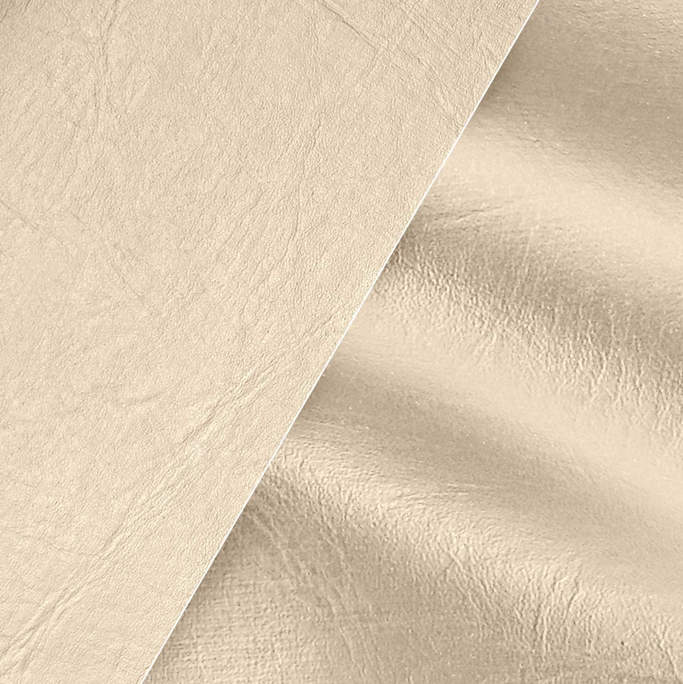 VViViD Oyster Beige Weatherproof Faux Leather Finish Marine Vinyl Fabric - 50ft x 54 Inch