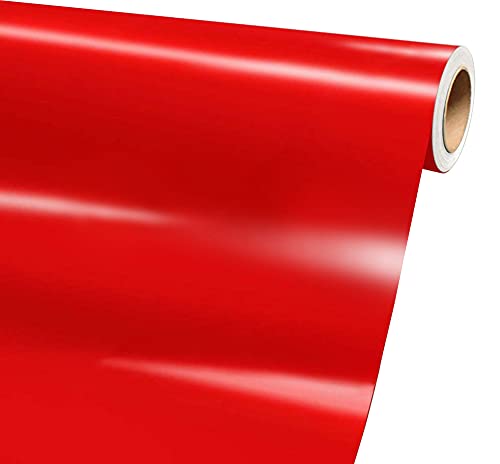 3M 1080 Gloss Hot Rod Red Air-Release Vinyl Wrap Roll Including Toolkit (1ft x 5ft)