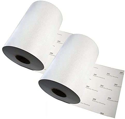 3M Reflective White Silver Adhesive Craft Vinyl Sheet 12" x 30" Roll Pack (12" x 30" 2-Roll Pack)