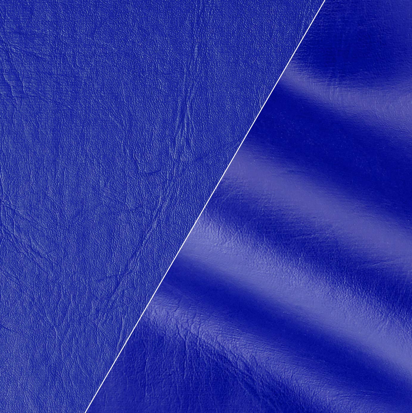 VViViD Blue Weatherproof Faux Leather Finish Marine Vinyl Fabric (Blue Marine, 10ft x 54")