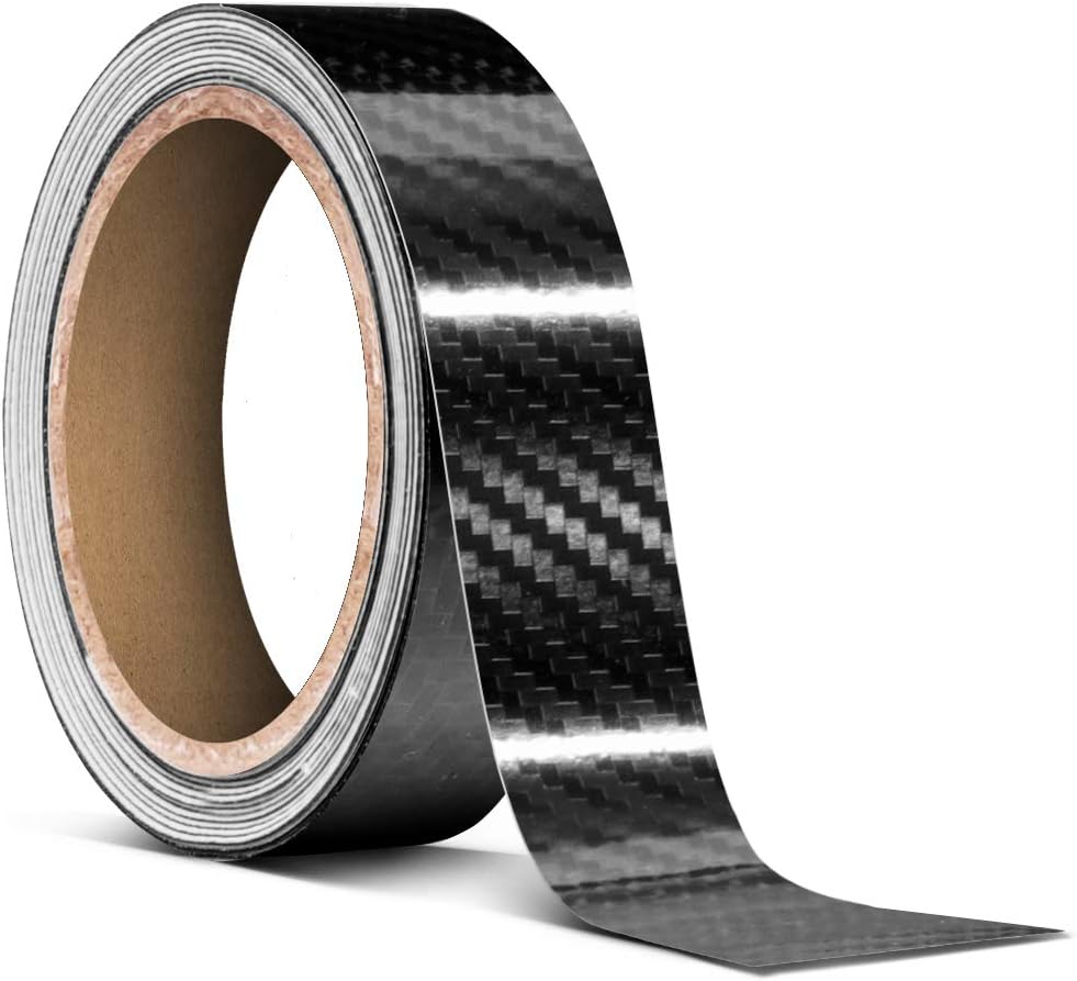VViViD Gloss Epoxy Black Carbon Fiber - Tape Roll