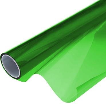 VViViD® Emerald Green Gloss Vinyl Headlight Foglight Transparent Wet Tint Wrap Self-Adhesive 12 Inch x 24 Inch 2-roll Pack