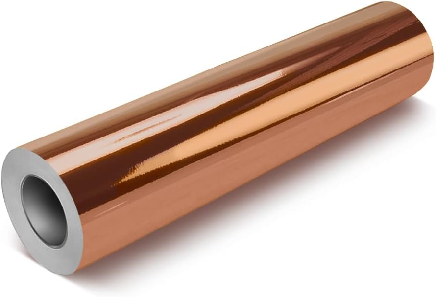 DECO65 Chrome Rose Gold Permanent Craft Film