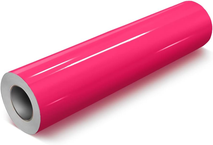 DECO65 Gloss Pink Permanent Craft Film