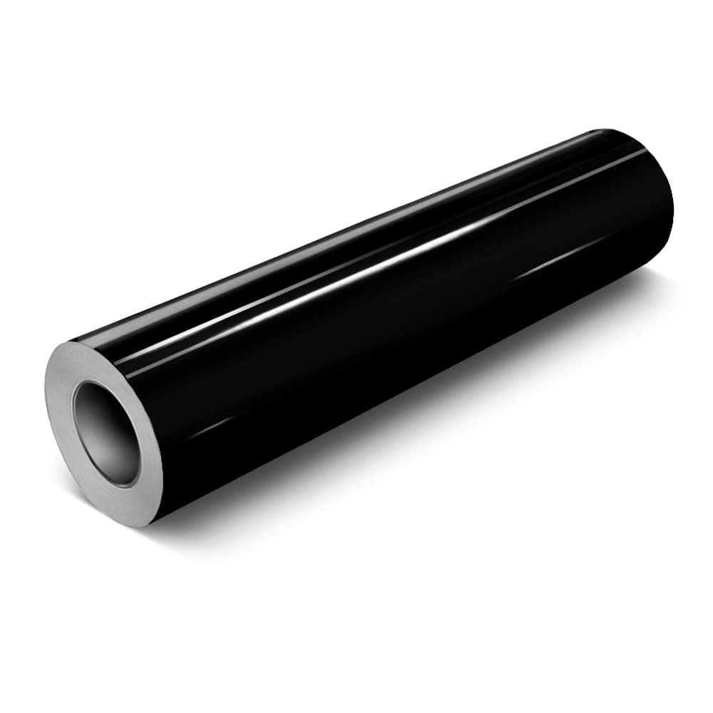 DECO65 Gloss Black Permanent Craft Film