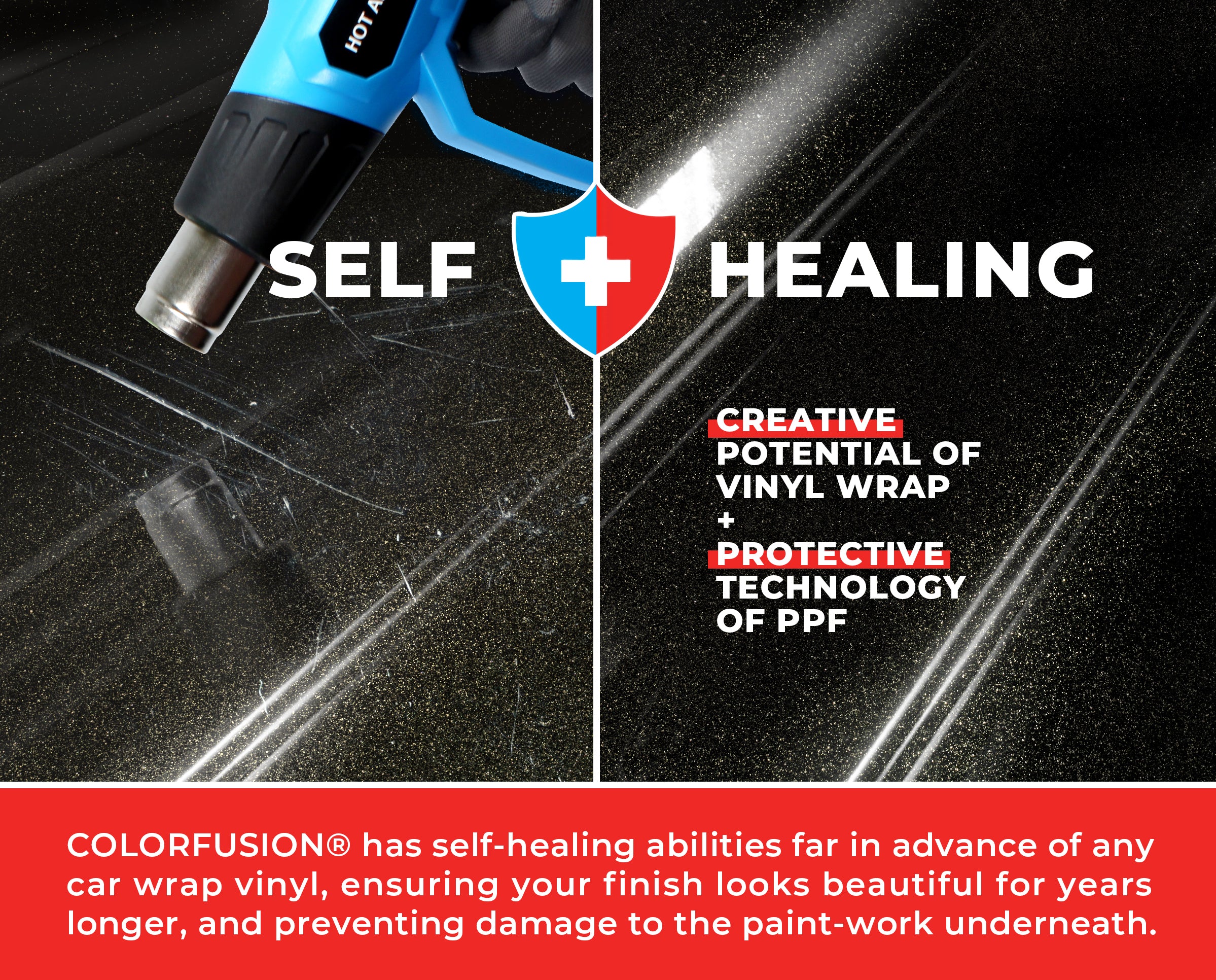 COLORFUSION® PPF - Metallic Black