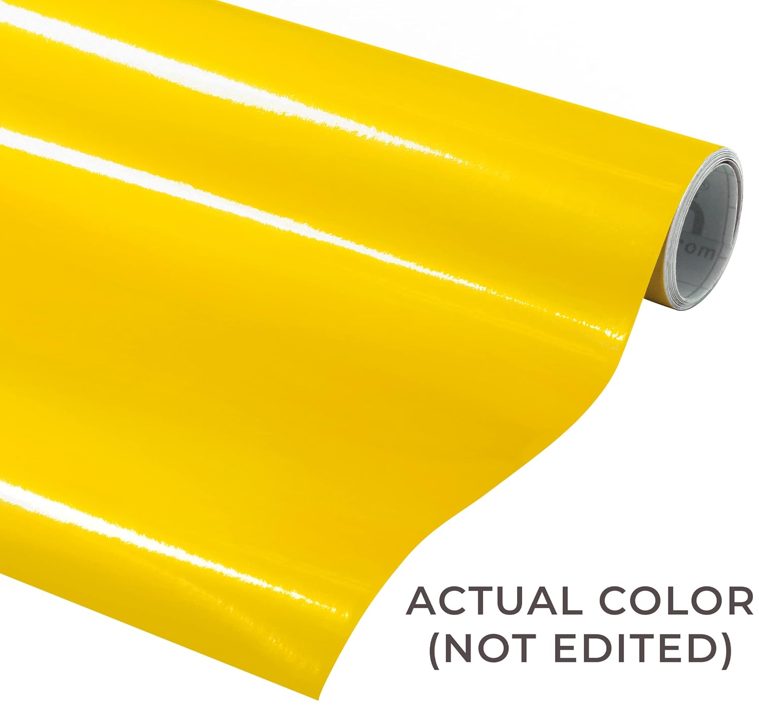 DECO65 Gloss Yellow Permanent Craft Film