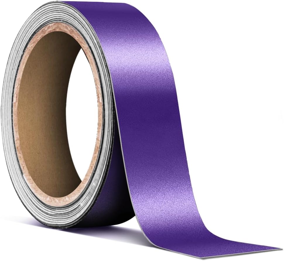 VViViD Mauve Mat Métallisé - Rouleau de Ruban Adhésif