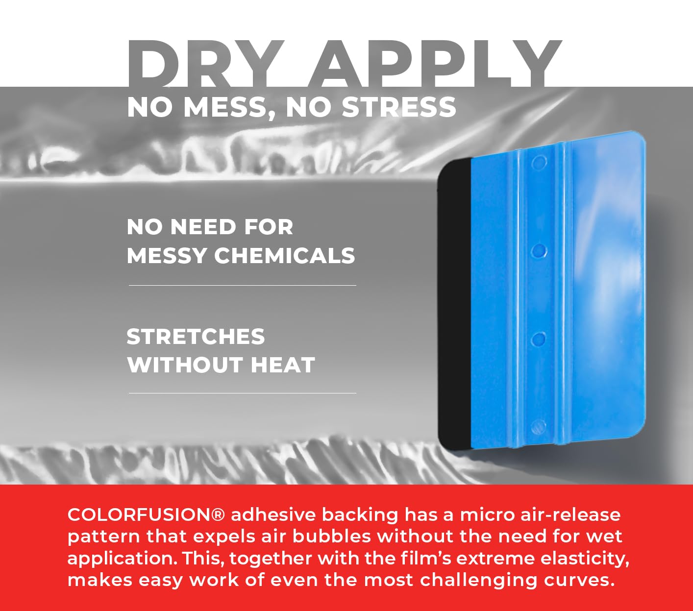 COLORFUSION® PPF - Stealth Chrome Silver