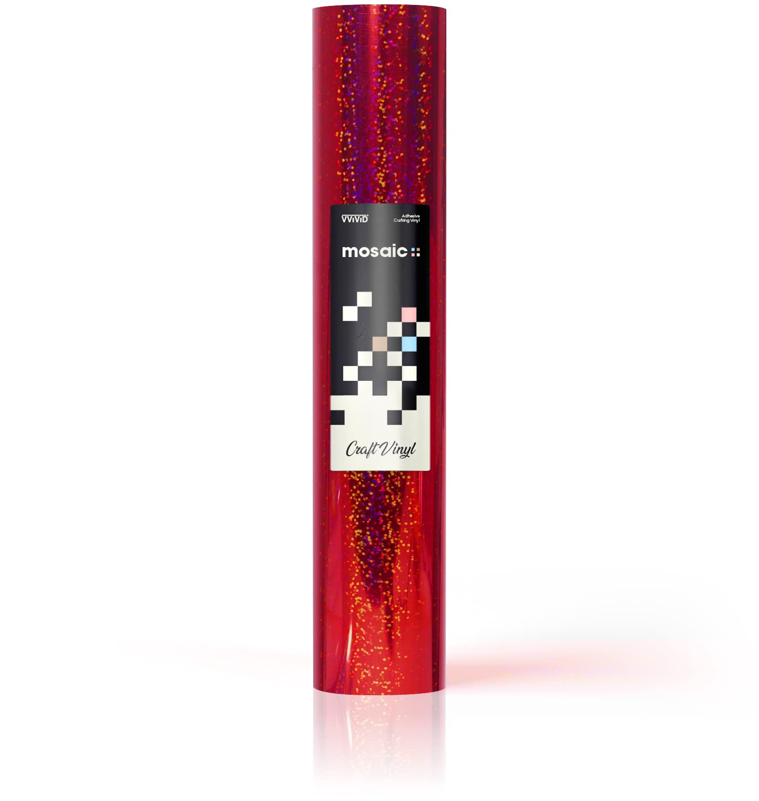 MOSAIC+ Red Holographic Glitter