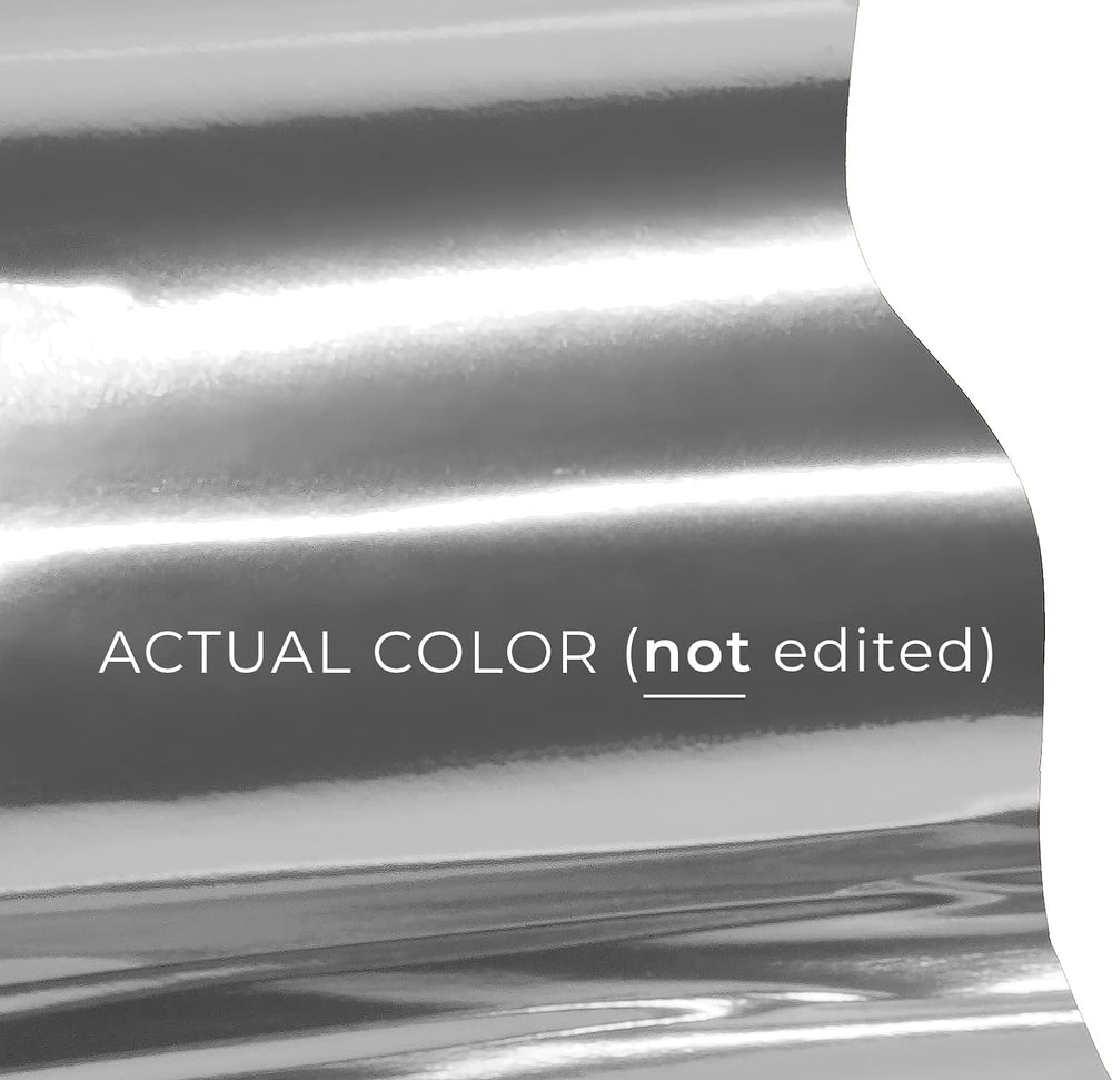 DECO65 Chrome Silver Permanent Craft Film