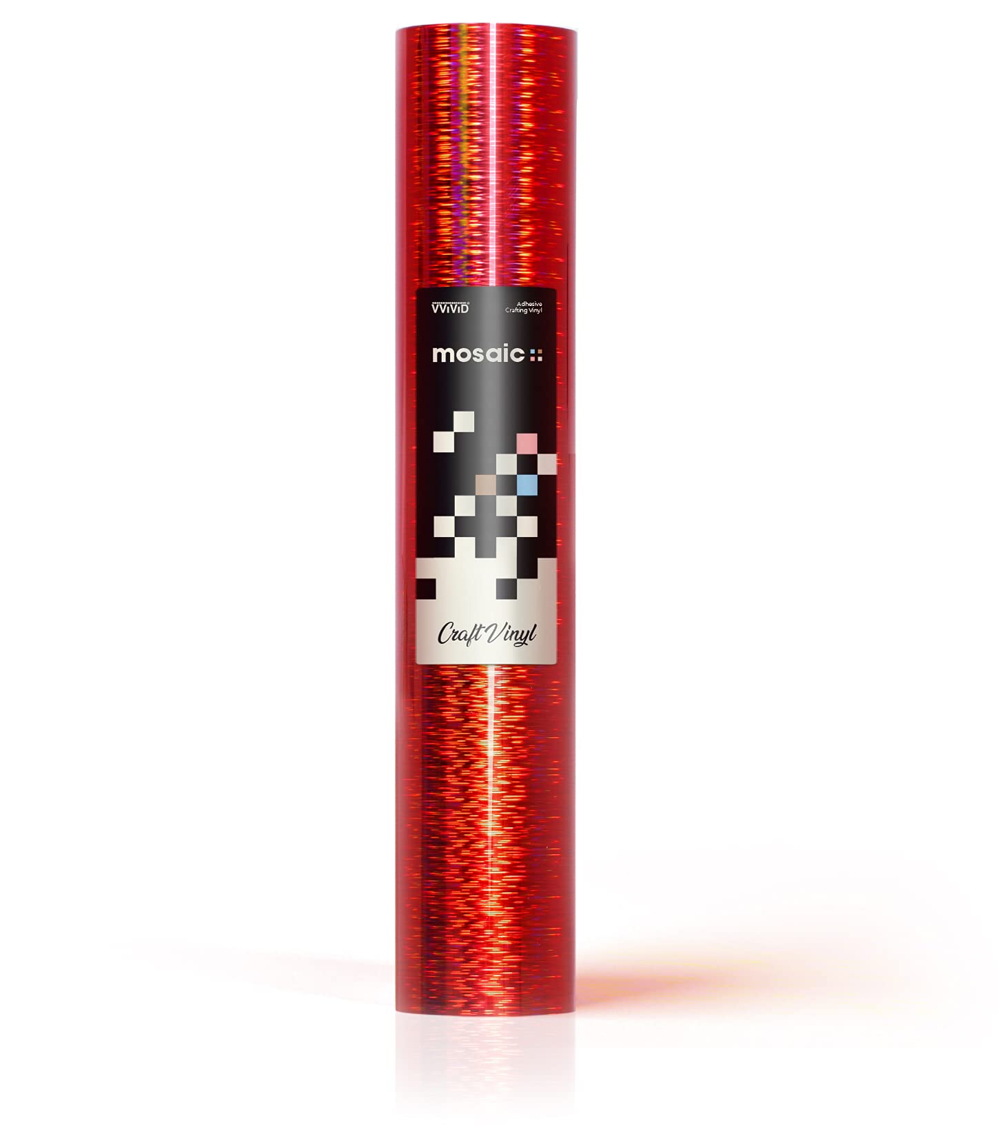 MOSAIC+ Red Holographic Brushed