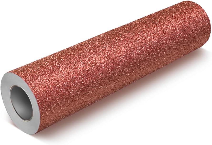 Deco65 Red Glitter Craft Vinyl