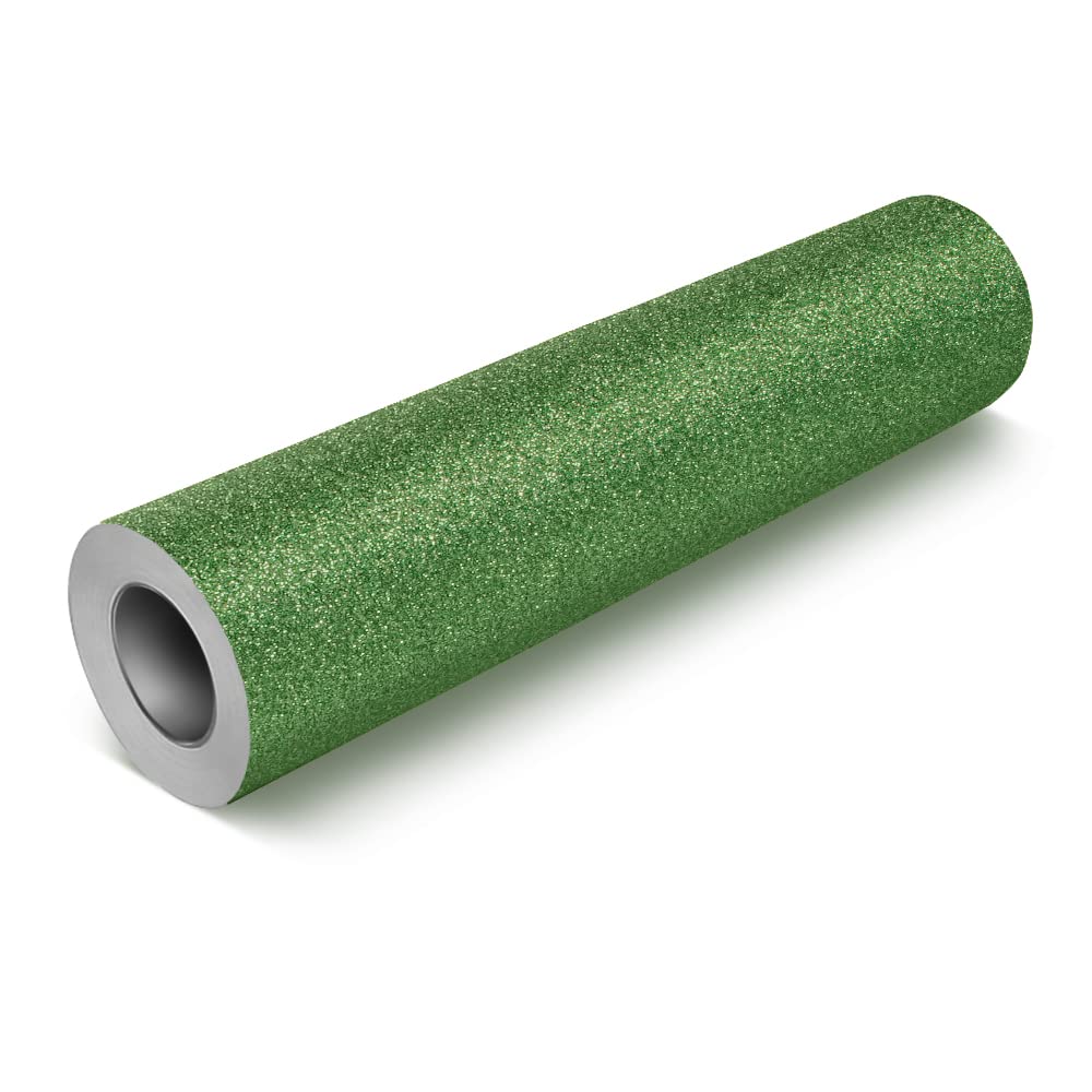 Deco65 Green Glitter Craft Vinyl