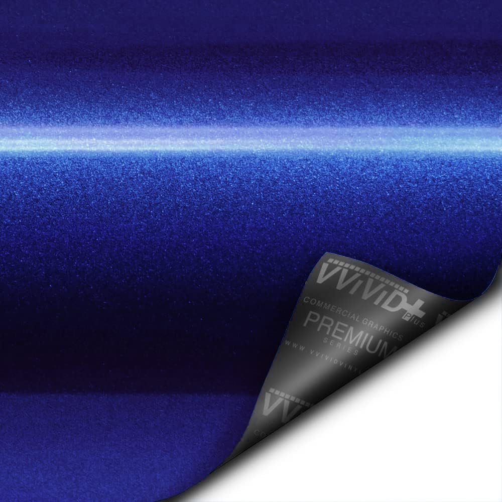 VViViD Ultra Gloss Neptune Pearl Blue - Rouleau de ruban adhésif