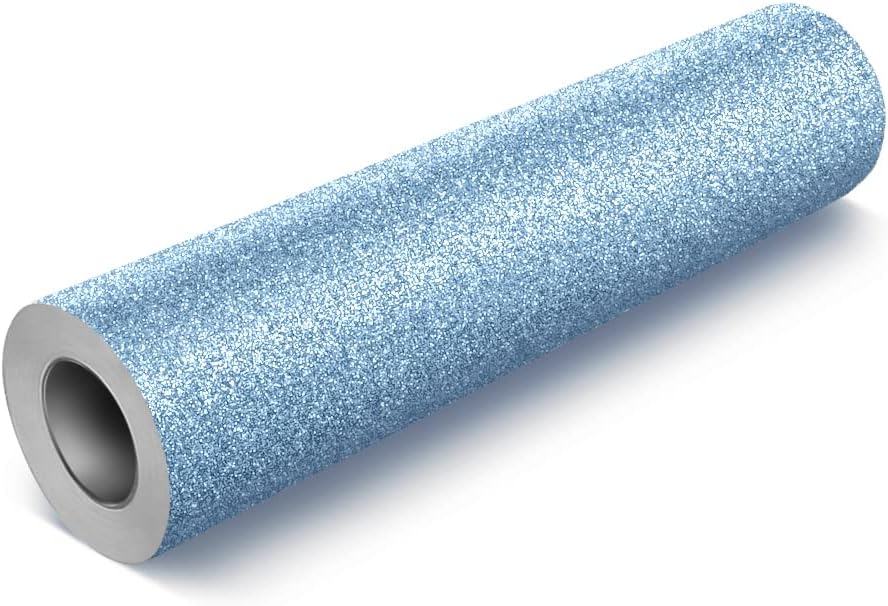 Deco65 Blue Glitter Craft Vinyl