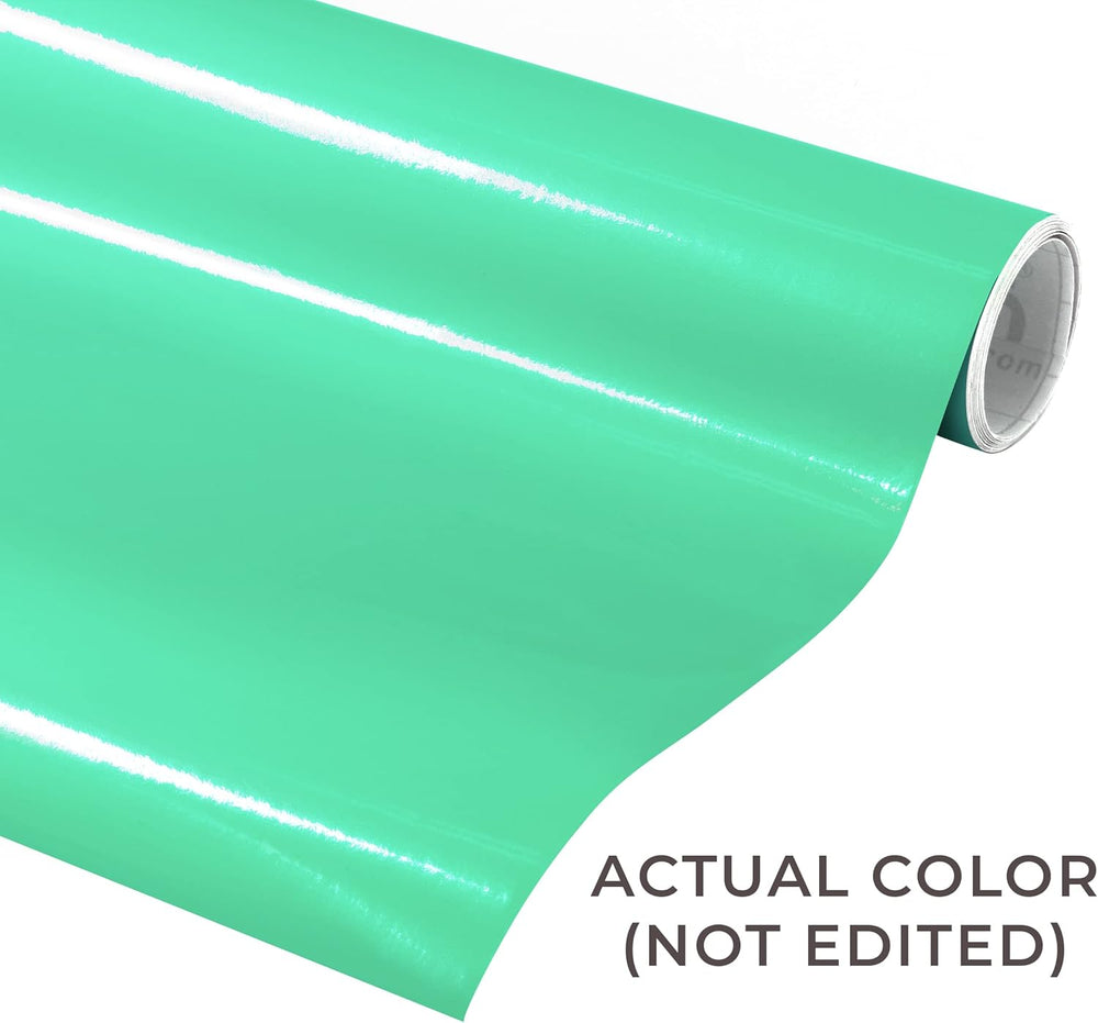 DECO65 Gloss Mint Permanent Craft Film