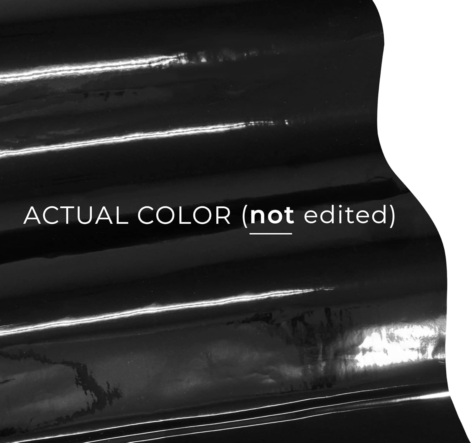 DECO65 Chrome Black Permanent Craft Film