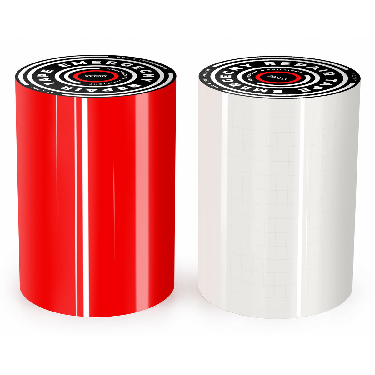 Headlight & Taillight Adhesive Repair Tape (Red & Transparent)