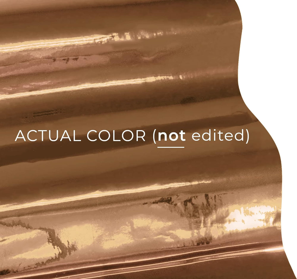 DECO65 Chrome Rose Gold Permanent Craft Film