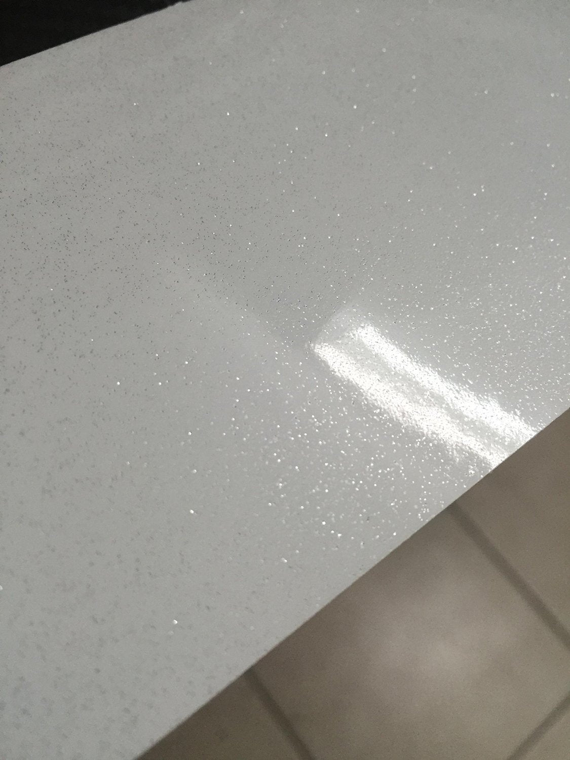 VViViD White Galaxy Granite 15.9 Inch x 60 Inch Vinyl Contact Paper wrap (4 Rolls)