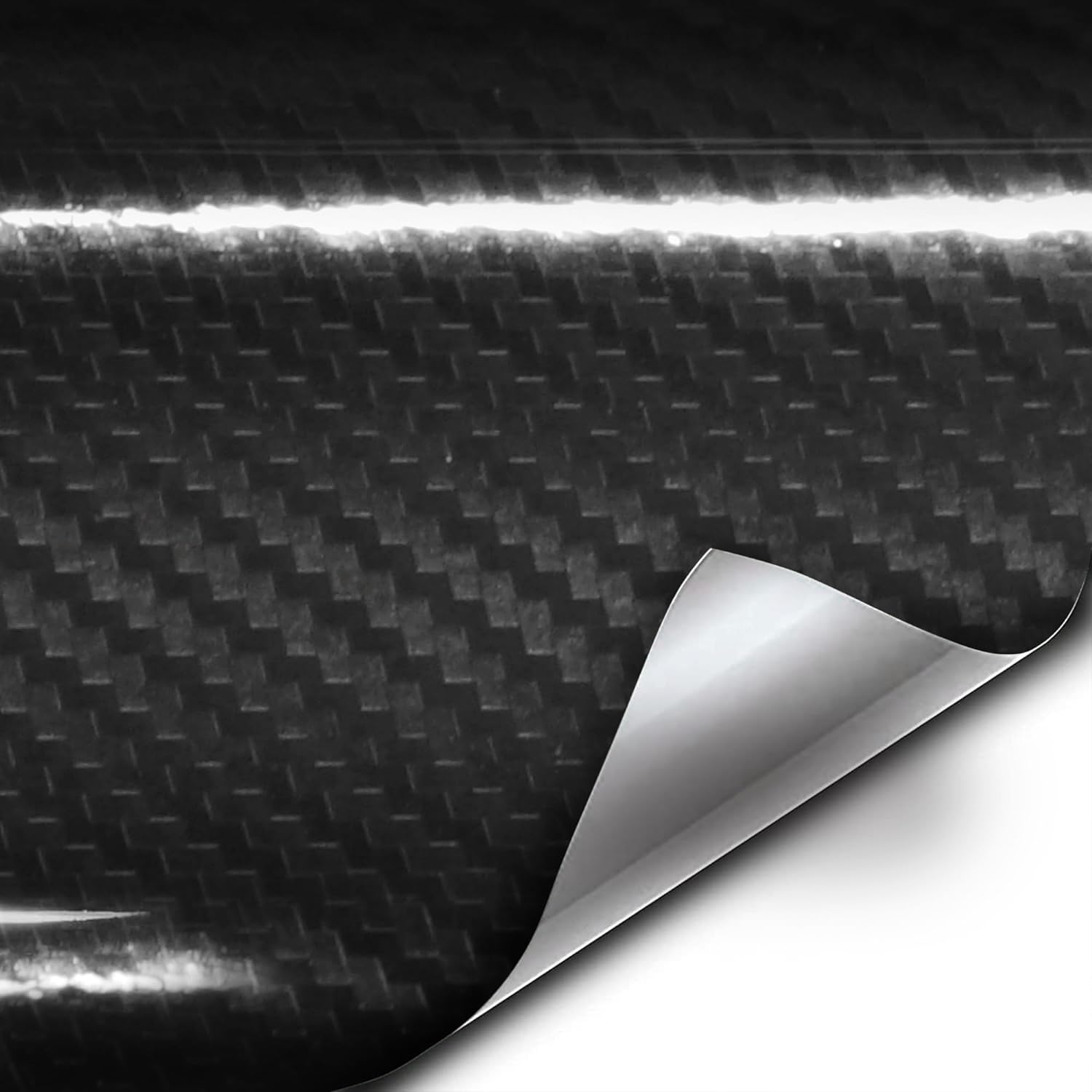 VViViD Gloss Epoxy Black Carbon Fiber - Tape Roll