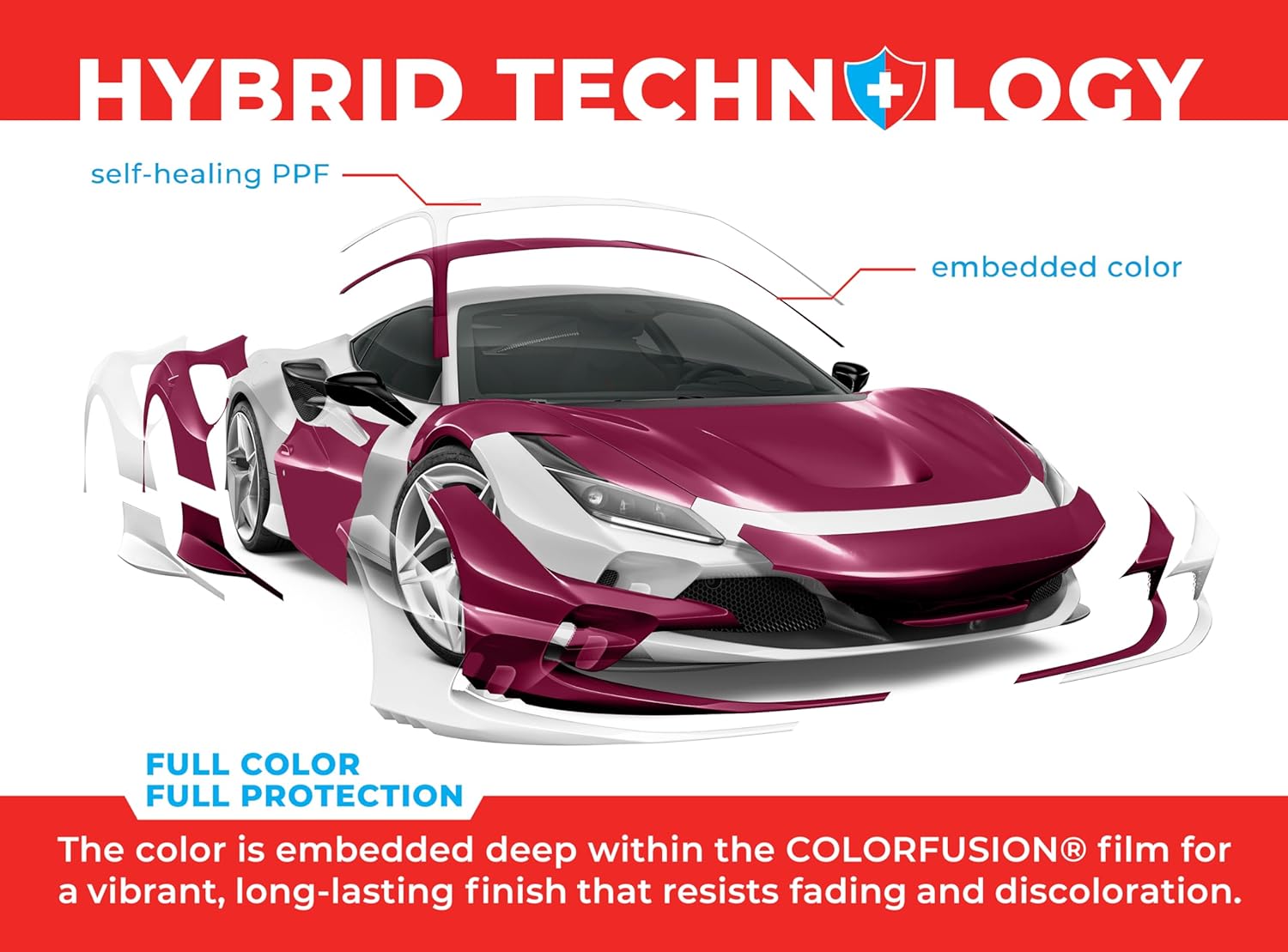 COLORFUSION® PPF - Dark Star Ruby