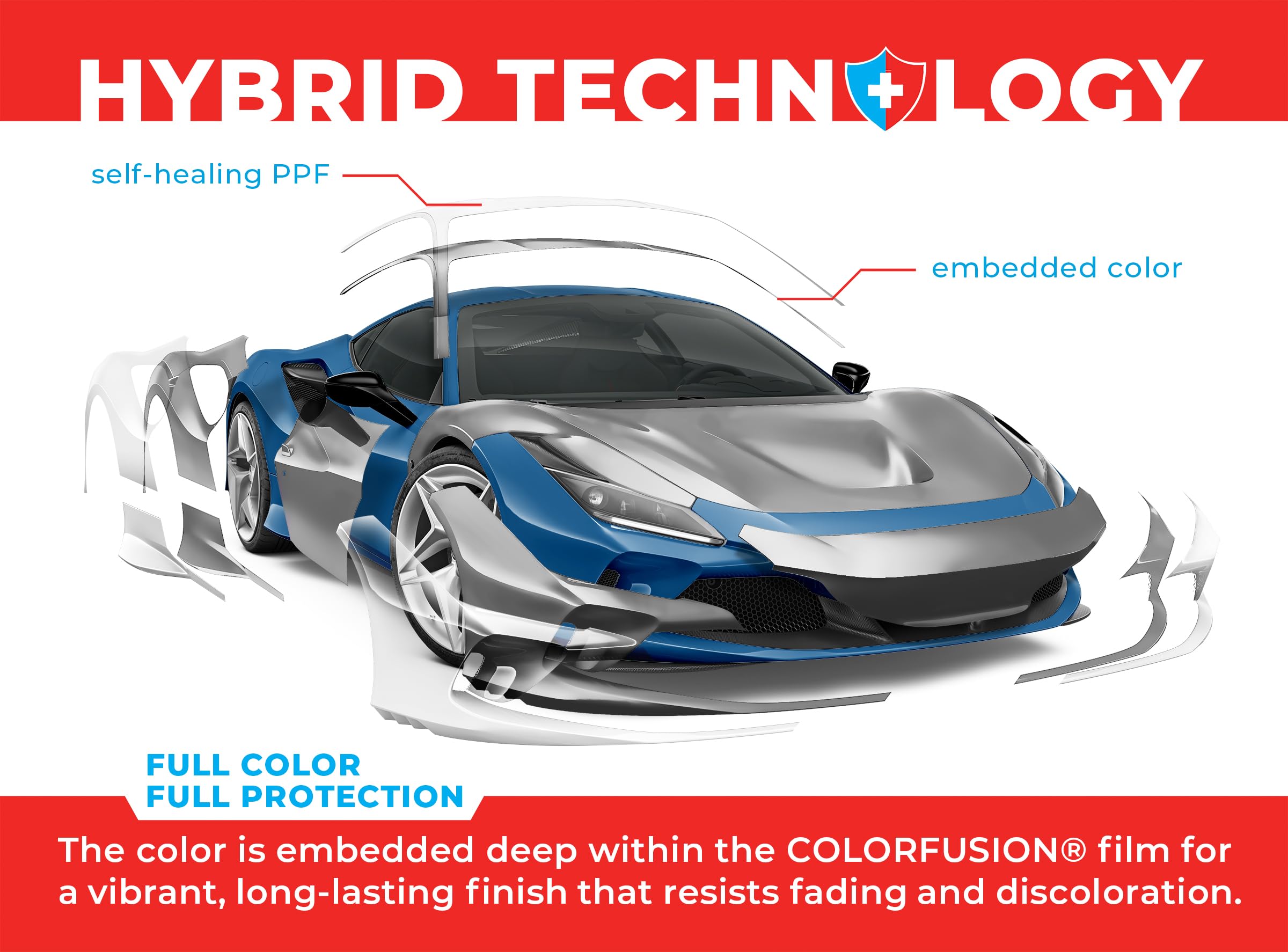 COLORFUSION® PPF - Stealth Chrome Silver