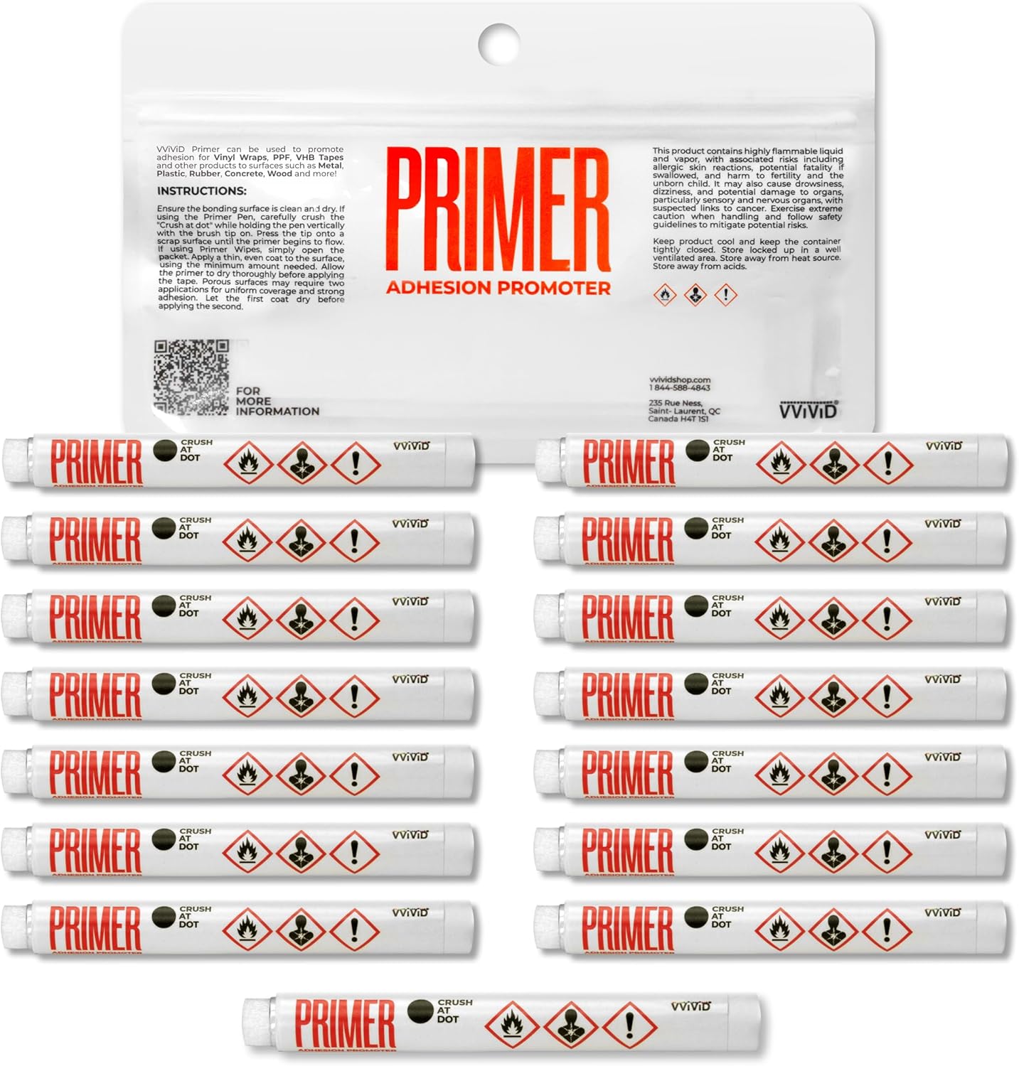 VViViD Primer Adhesive Promoter Pens