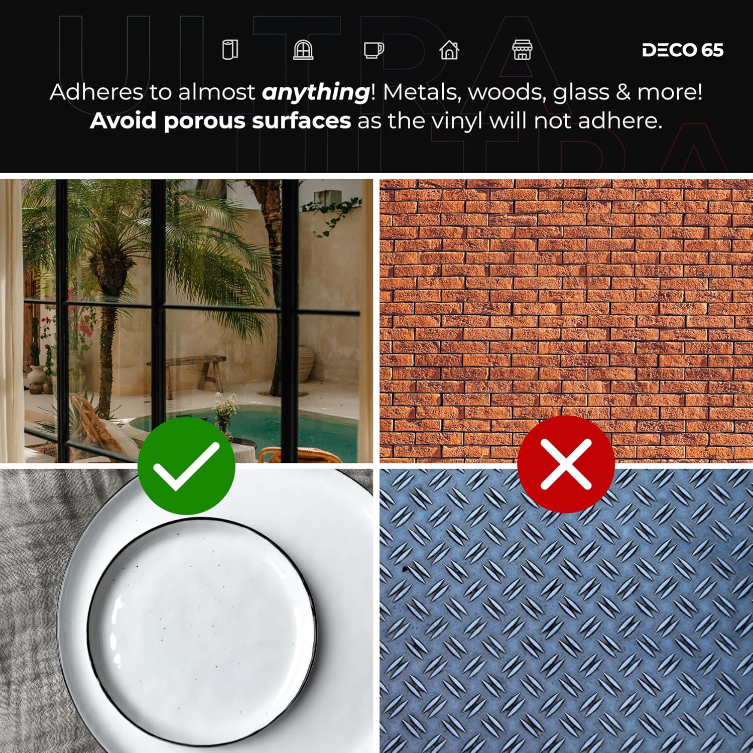 DECO65 Ultra Yellow Gloss Premium Craft Film