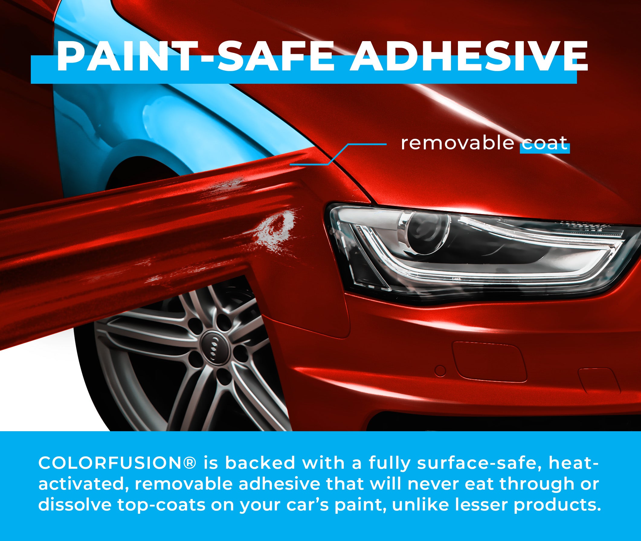 COLORFUSION® PPF - Rouge Sinistre