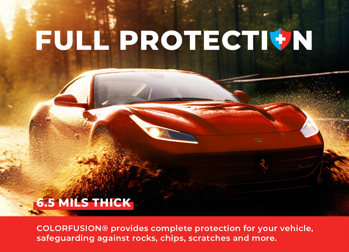 COLORFUSION® PPF - Rouge Sinistre