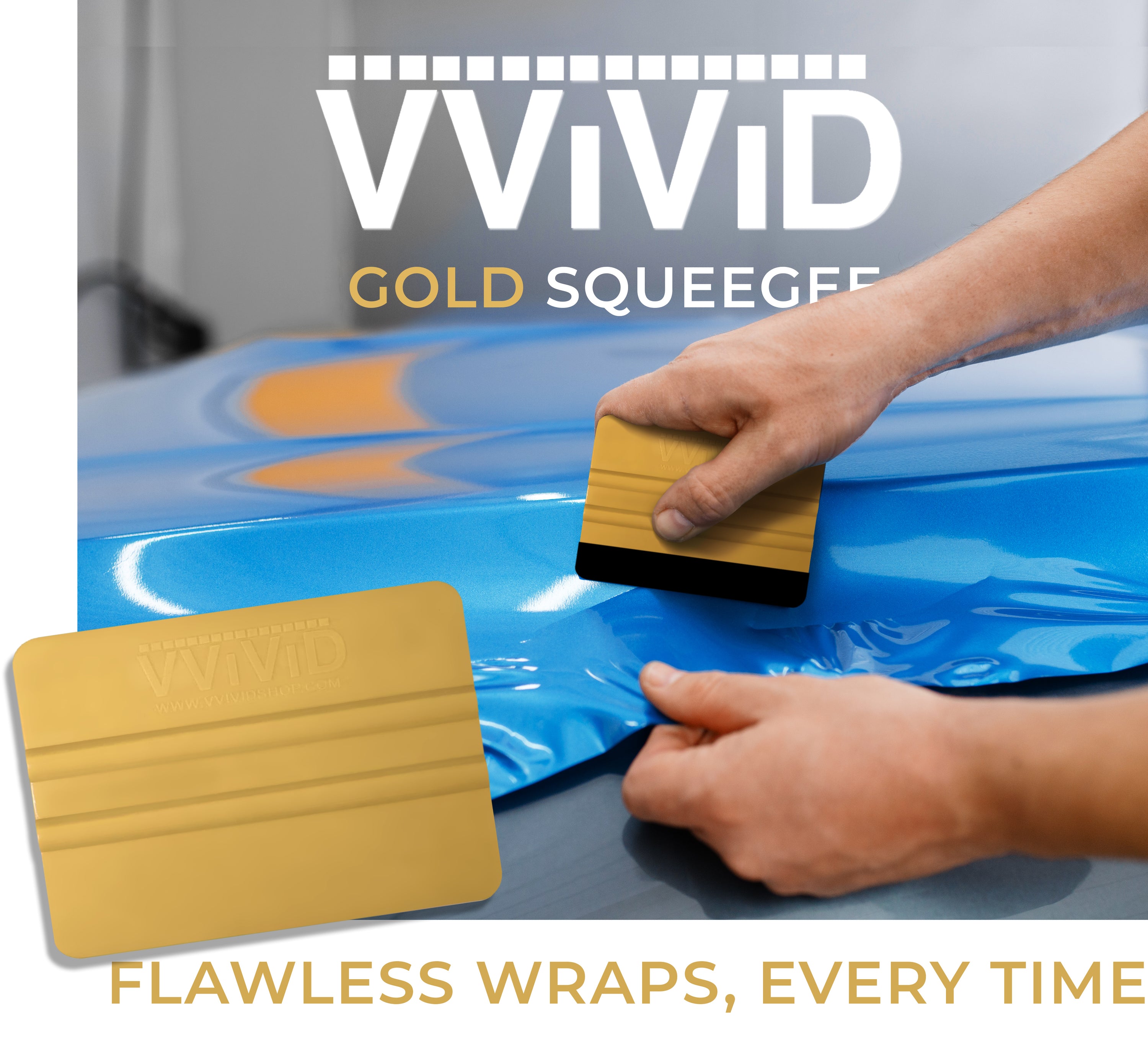 VViViD Gold Squeegee