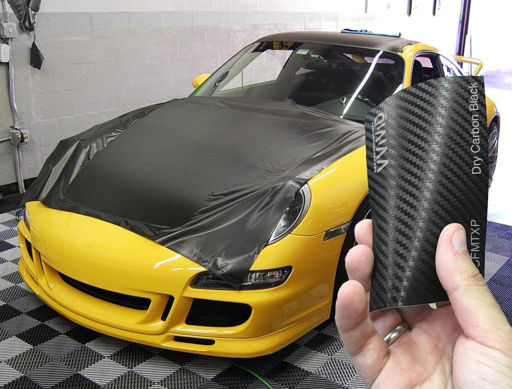Black Dry 3D Carbon Vinyl Car Wrap Film – VViViD Shop Canada