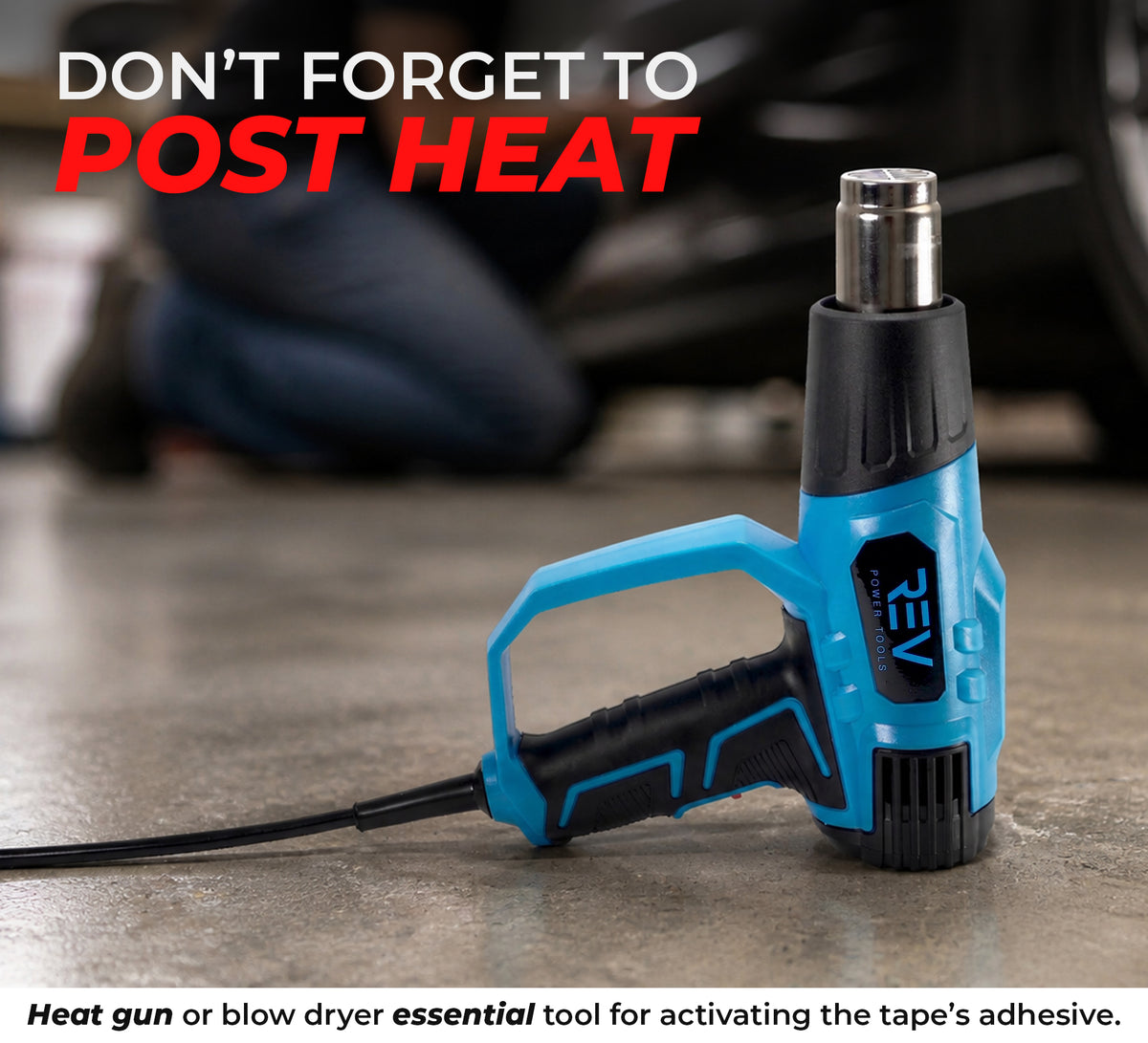 Headlight & Taillight Adhesive Repair Tape (Red & Transparent)