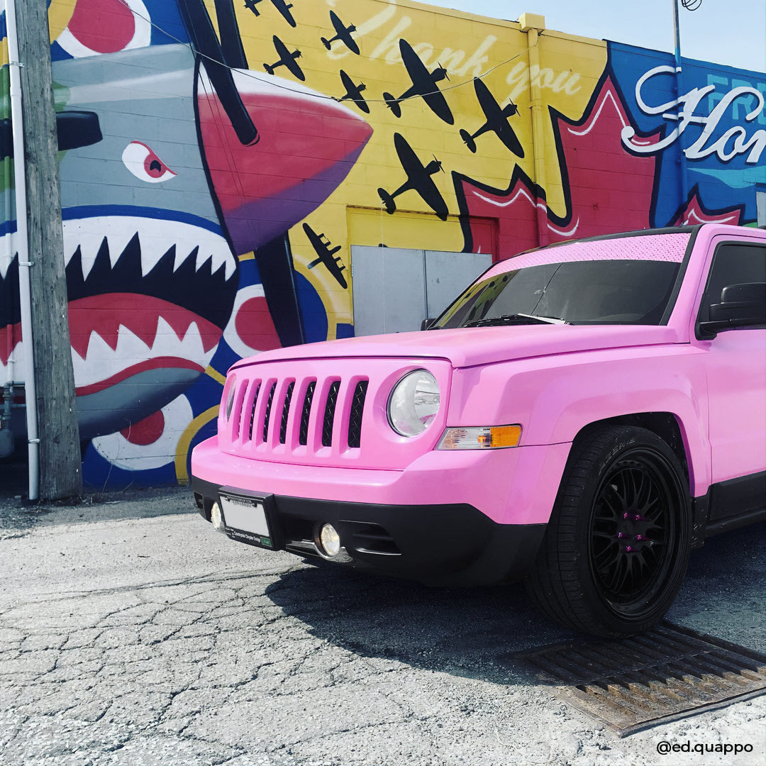 XPO Pastel Pink Gloss Vinyl Wrap | Vvivid Canada – VViViD Shop Canada