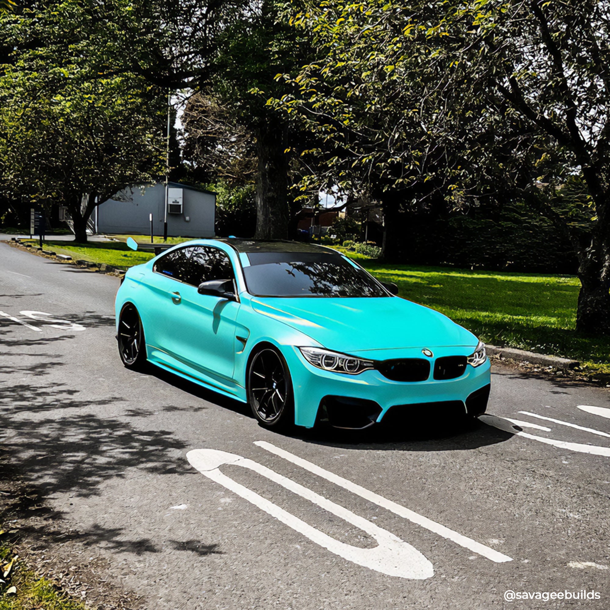 VViViD+ Matte Miami Teal