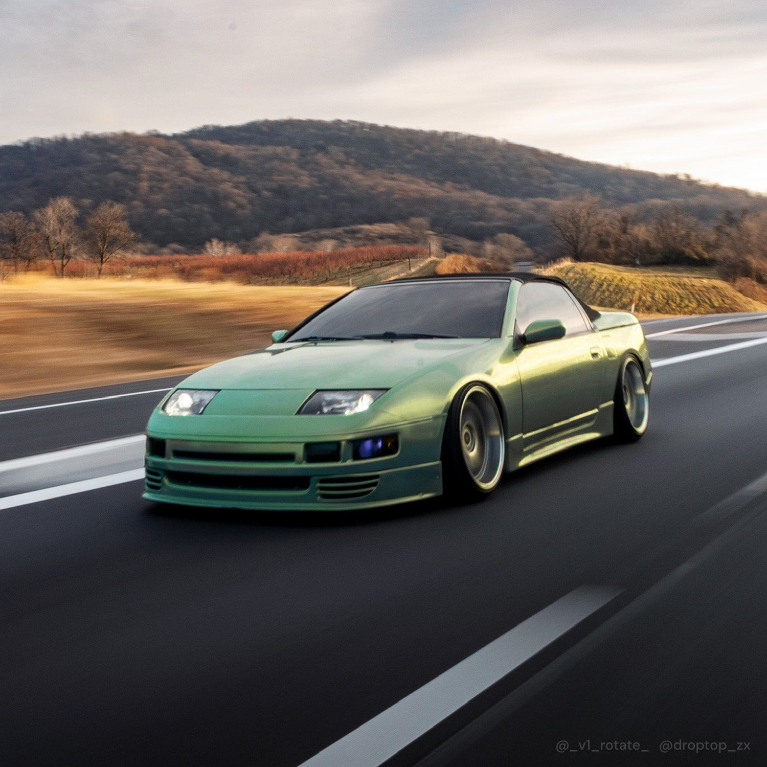 COLORFUSION® PPF - Flip Thunder Green – VViViD Shop Canada