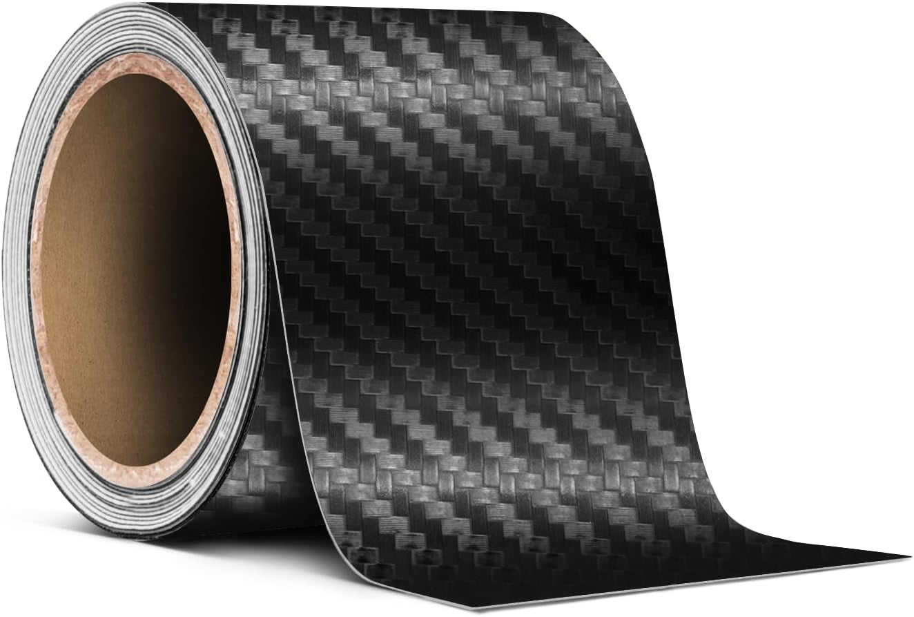 VViViD Fibre de Carbone Noir Ultra Mat - Rouleau Adhésif